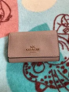 COACH キーケース ベージュ