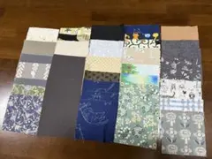 コットン生地 はぎれセット 多色　10/10cm ５０枚