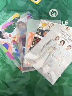 Mr. GREEN APPLE クリアファイル　セット