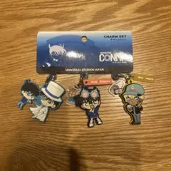 名探偵コナン USJ チャームセット　怪盗キッド　コナン　安室