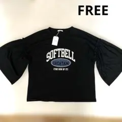 【CRB】　デザインチュニック　トップス（FREE）