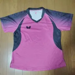 Butterfly 卓球ウェア Lサイズ ピンク