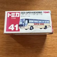 トミカ ISUZU SUPER HI-DECKERBUS 41