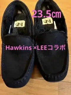 ホーキンスモカシン HawkinsSport ×LEEコラボ　ブラック