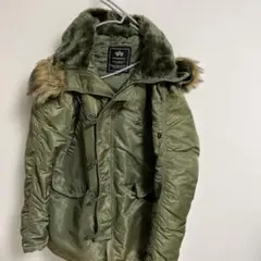 Alpha Industries N-3B フライトジャケット カーキ Lのサムネイル