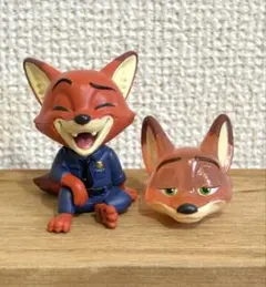 ズートピア2 HAHAHA!Fig. リング 指輪 クリア ニック フィギュア