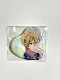 アイナナ 六弥ナギ　WD ときめきSP ハート　缶バッジのサムネイル