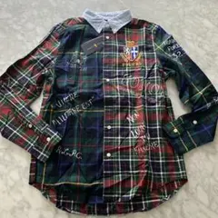 新品未使用　ラルフローレン　160 L(14-16) チェック長袖シャツ