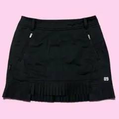 【韓国モデル】パーリーゲイツ インナー付き ストレッチ スカート 0 ブラック 韓国モデル】パーリーゲイツ インナー付き ストレッチ スカート 0