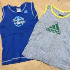 adidas ノースリーブ タンクトップ 2枚セットのサムネイル