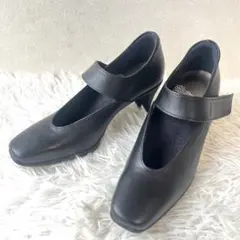 試着のみ　22cm BeauFort　ビューフォート　ストラップパンプス　黒