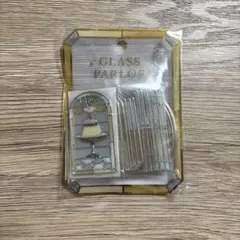 週末セール正規品クーリア　グラスパーラー　クリアステッカー　立体プリンアラモード