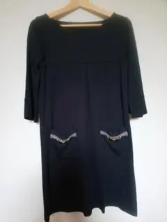 クイーンズコート QUEENS COURT ワンピース 黒