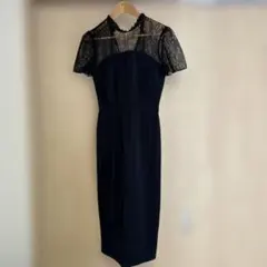 SNIDEL スナイデル　レース切替ワンピース