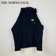 ノースフェイス マウンテンパーカー ブラック M 刺繍ロゴ 韓国限定 希少