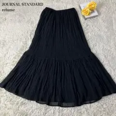 美品✨24SS レリューム　ウェービープリーツイージーギャザースカートのサムネイル