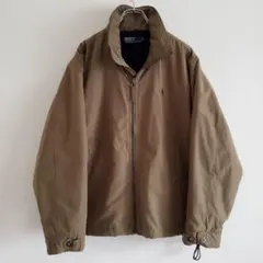 90s POLO RALPH LAUREN ウォームアップジャケット ベージュ