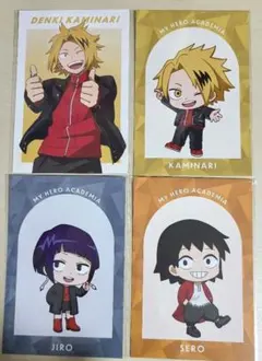 ヒロアカ　東京タワー　RED ポストカード　上鳴　瀬呂　耳郞　４枚セット