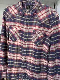 ラルフローレン　チェック柄長袖シャツ