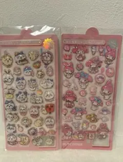 ちいかわとくろみwaterシール二枚セット