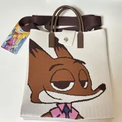 しまむら ズートピア レディース ニットバッグ トートバッグ