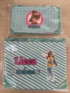 【リカちゃんくじ✕セーラーズ】 09トートバッグ　08ポーチ　セット