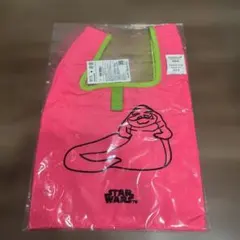スターウォーズ　neonカラーショッピングバッグ　ピンク