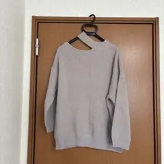 最終価格❣️GRL薄いグレー ニット セーター フリーサイズ