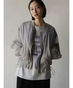 美品　ラディエイト　定価¥1万9000円　シアーMA-1ブルゾン　スコットクラブ