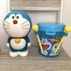 ドラえもん 貯金箱 太鼓型ボックス