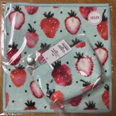 フェイラー　ストロベリードット　タオルハンカチ　舟型ポーチ　☆ノベルティ付☆