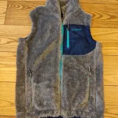 Columbia フリースベスト グレー М