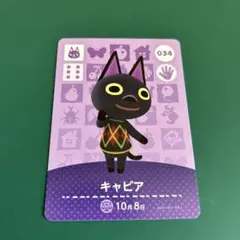 どうぶつの森 キャビア amiiboカード