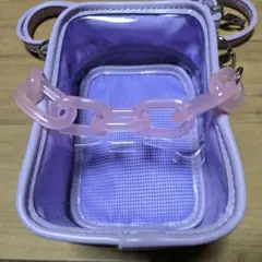 WEGO カラフルチェーン　ぬい痛ショルダー　パープル