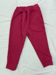 新品未使用長ズボンピンクパンツ サイズ100