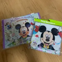 ディズニーランド新エリアウォッシュタオル未開封&チョコバーの袋のみ