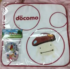 NTT docomo キノコキャラクター タオル・マスコットセットのサムネイル