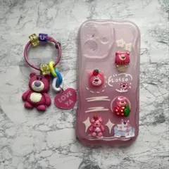 【新品】ロッツォデザイン iPhone 16 ソフト　ケース デコ電　ディズニー