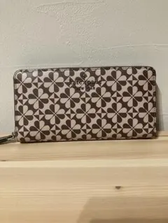 良品 Kate spade 長財布 ケイトスペード ラウンドファスナー