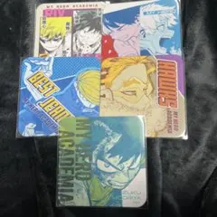 僕のヒーローアカデミア　コースターセット　緑谷出久&爆豪勝己&ホークス&轟焦凍他