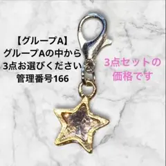 グループA 管理番号 166カスタムチャーム3点セット価格 バラ売り不可