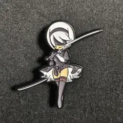 NieR:Automata ニーアオートマタ ピンバッジ（2B）