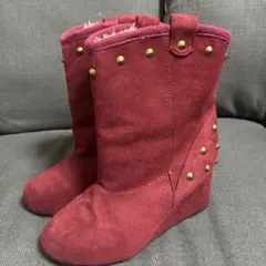 スタッズ付き♡中ボアブーツ♡のサムネイル