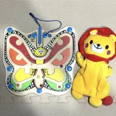 HAPE ハペ 知育マグネットボード＆いないいないばあライオンパペット 木製玩具のサムネイル