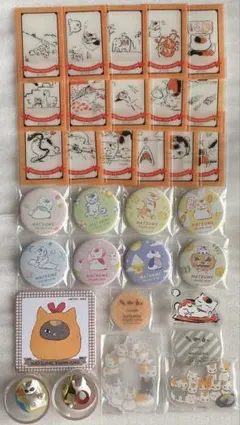 夏目友人帳 in Kumamoto～人吉・球磨～ニャンコ先生 アクスタ 缶バッジ