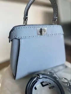 2026年最新】fendi ピーカブー グレーの人気アイテム - メルカリ