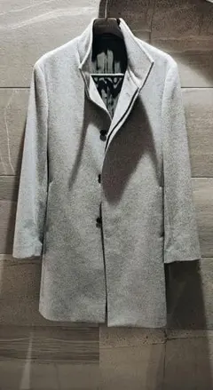 【美品】コムサメン COMME CA MEN チェスターコート アンゴラのサムネイル
