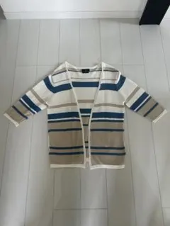 BACK NUMBER INDIGO メンズMサイズ　6分袖のサムネイル