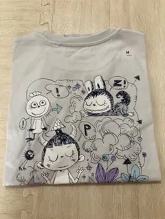 ラブブTシャツグレー Tシャツ Mサイズ