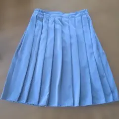 グレー プリーツスカート